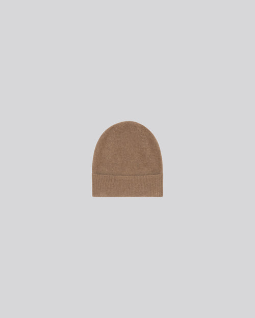 Bonnet Beige en Raccon wool / Polyamide - MAJESTIC FILATURES