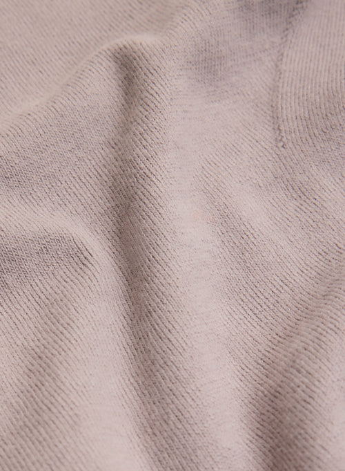 Graues©kurzärmeliges Tanktop mit Rundhalsausschnitt aus Bio-Baumwolle / Elasthan - MAJESTIC FILATURES