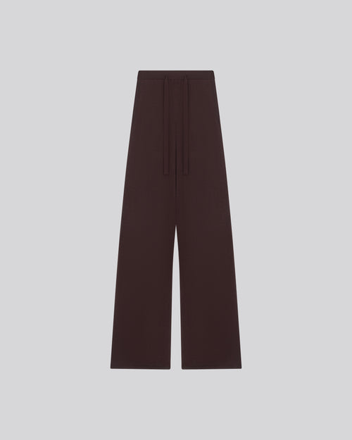 Pantalon Violet en Coton organique / Elasthanne - MAJESTIC FILATURES
