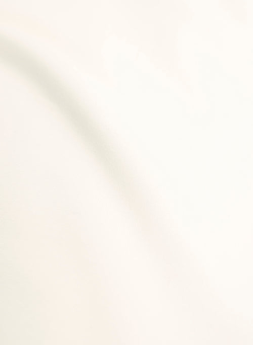 Pantalon Blanc en Viscose / Élasthanne - MAJESTIC FILATURES