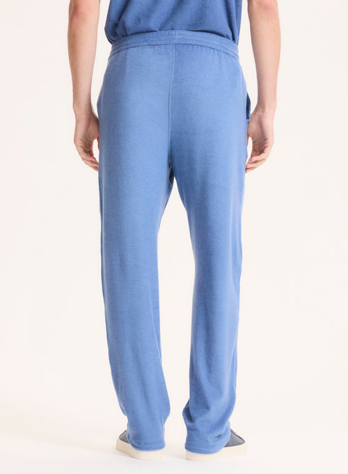 Blaue Hose aus Bio-Baumwolle / Modal - MAJESTIC FILATURES