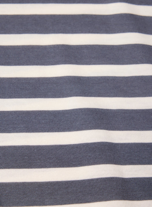 Tee shirt Pirate Col Rond Manches Longues en Lyocel / Tencel / Coton - MAJESTIC FILATURES