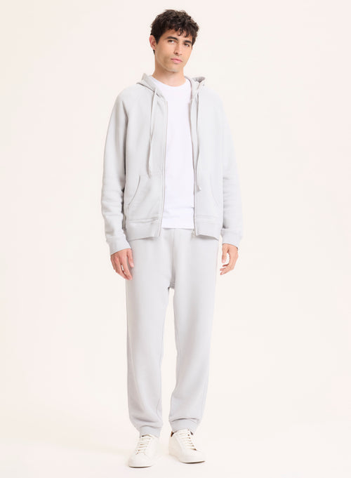 Graue Hose aus Bio-Baumwolle - MAJESTIC FILATURES