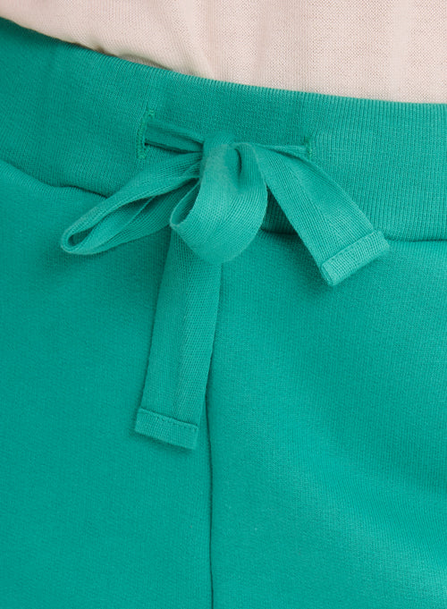 Short Vert en Coton organique - MAJESTIC FILATURES