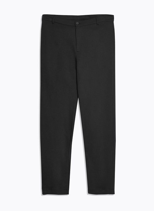 Schwarze Hose aus Lyocell / Tencel / Bio-Baumwolle - MAJESTIC FILATURES