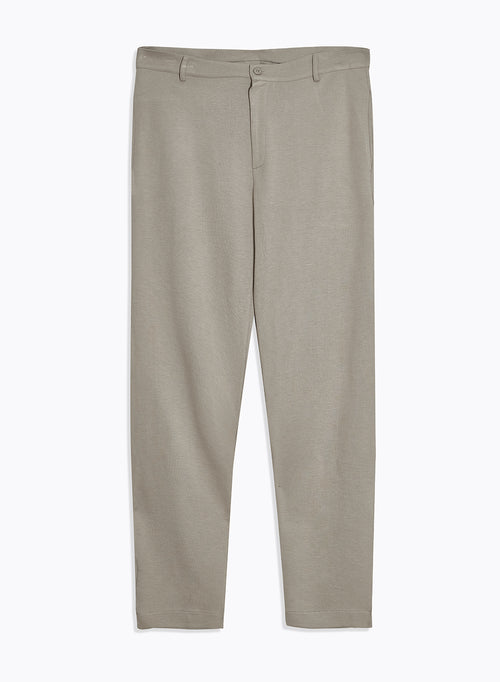Pantalon Beige en Lyocell / Tencel / Coton organique - MAJESTIC FILATURES