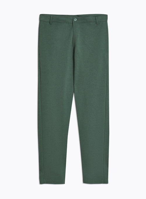 Pantalon Vert en Lyocell / Tencel / Coton organique - MAJESTIC FILATURES