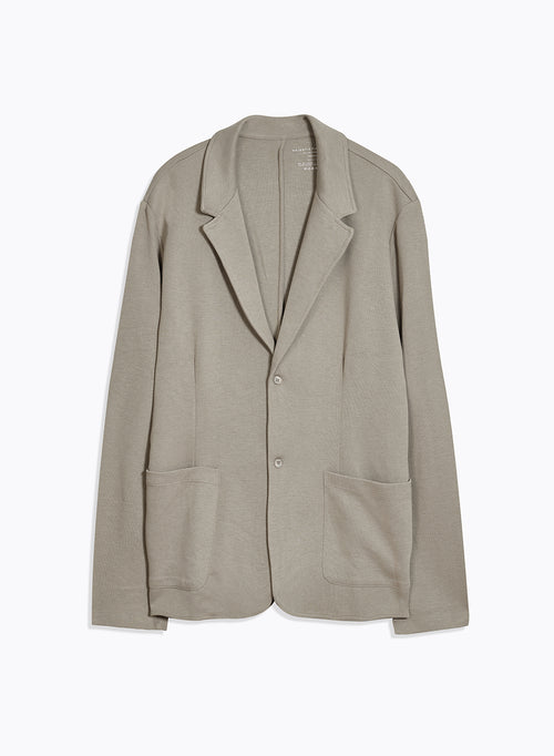 Veste Beige Col Veste Manches Longues en Lyocell / Tencel / Coton organique - MAJESTIC FILATURES