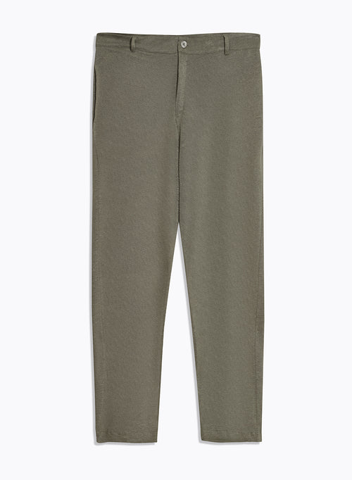 Pantalon Vert en Lin - MAJESTIC FILATURES
