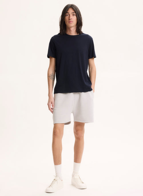 Patrice T-Shirt Rundhalsausschnitt kurze Ärmel aus Silk Touch Baumwolle - MAJESTIC FILATURES