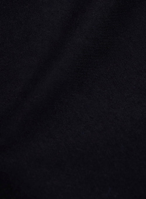 T-shirt Marine Paul Col V Manches Courtes en Coton - MAJESTIC FILATURES