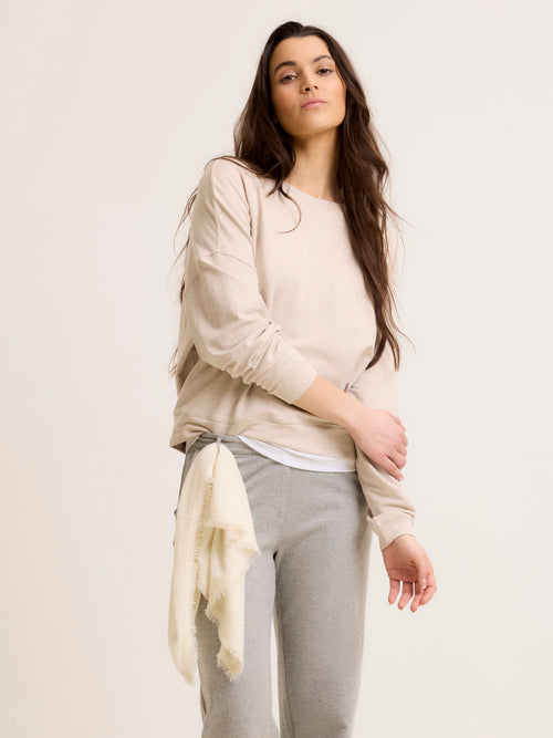Bandana Blanc en Cachemire - MAJESTIC FILATURES