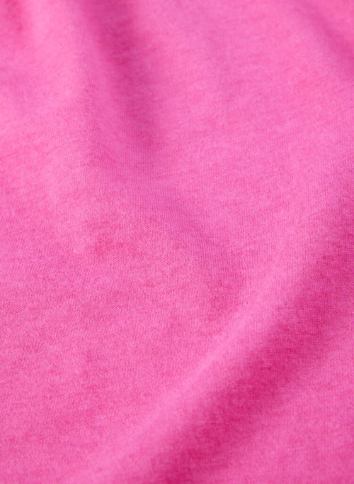 Chemise Rose fluo Manches Longues en Coton et Cachemire - MAJESTIC FILATURES