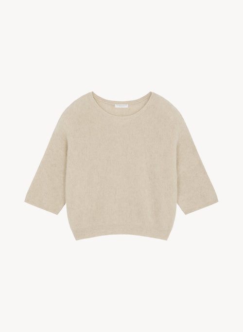 Pull en raccoon et polyamide - MAJESTIC FILATURES