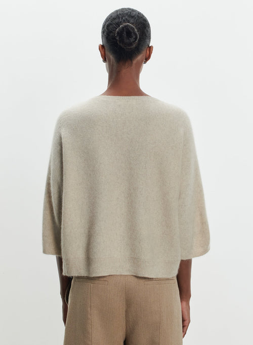 Pull en raccoon et polyamide - MAJESTIC FILATURES