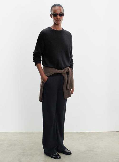 Pull en raccoon et polyamide - MAJESTIC FILATURES