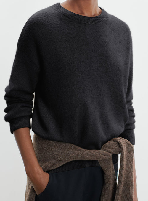 Pull en raccoon et polyamide - MAJESTIC FILATURES