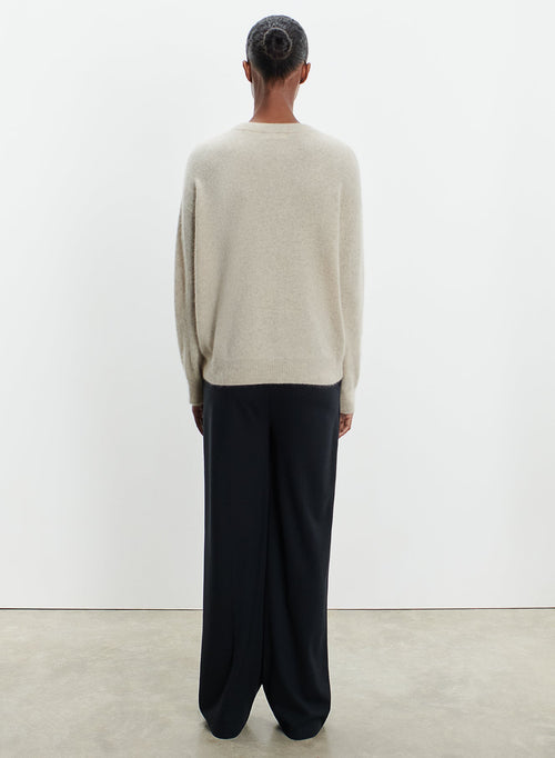 Pull en raccoon et polyamide - MAJESTIC FILATURES