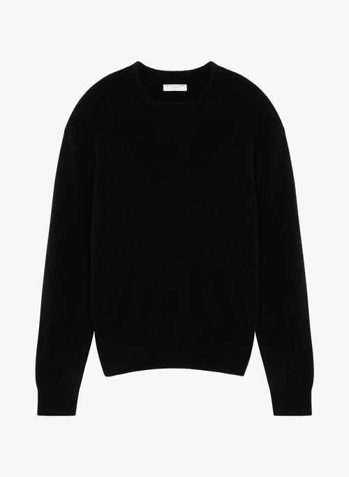 Pullover aus waschbärwolle und polyamid - MAJESTIC FILATURES