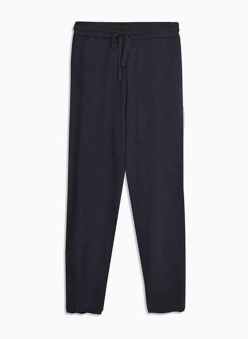 Pantalon Marine en Coton organique / Elasthanne - MAJESTIC FILATURES