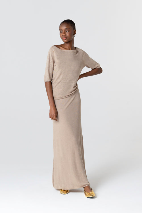 Jupe Désert en Lin - MAJESTIC FILATURES