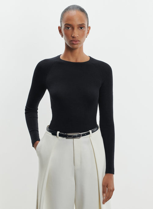 Pullover aus Merinowolle und Seide - MAJESTIC FILATURES
