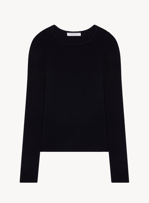 Pull en laine mérinos et soie - MAJESTIC FILATURES