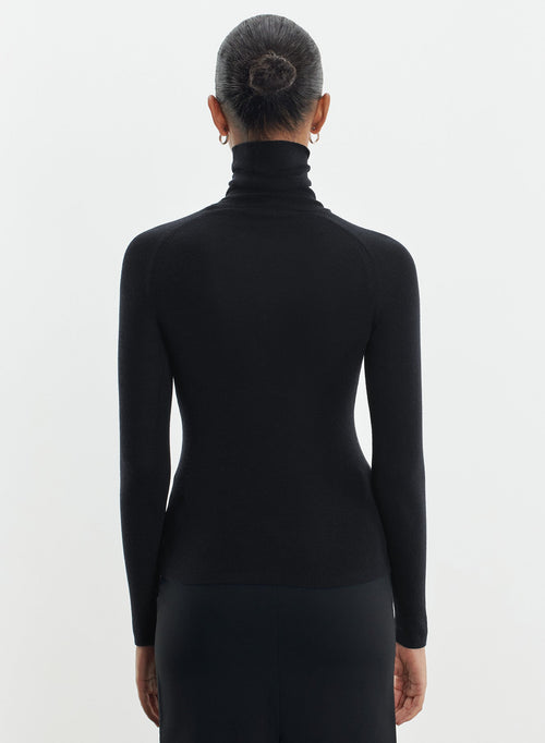 Pull en laine mérinos et soie - MAJESTIC FILATURES