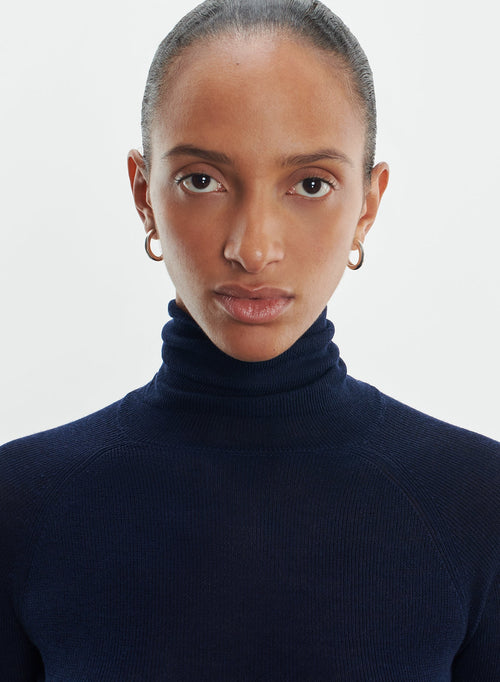Pull en laine mérinos et soie - MAJESTIC FILATURES