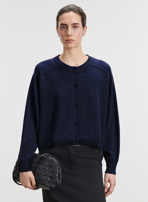 Kaschmir-Strickjacke - MAJESTIC FILATURES