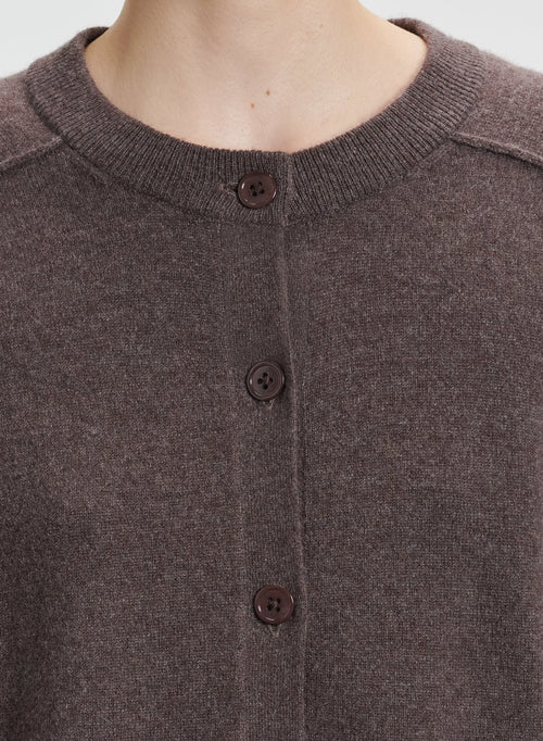 Kaschmir-Strickjacke - MAJESTIC FILATURES