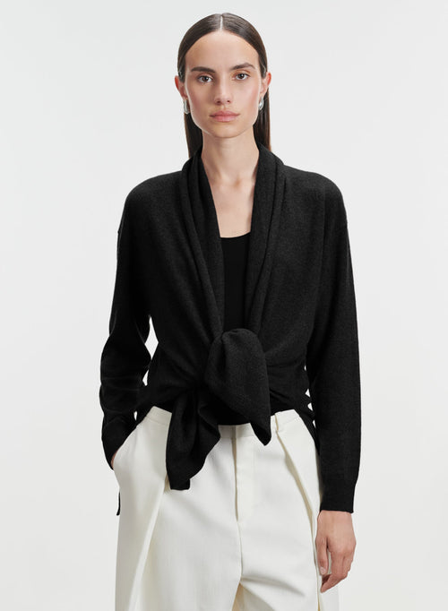 Kaschmir-Strickjacke - MAJESTIC FILATURES