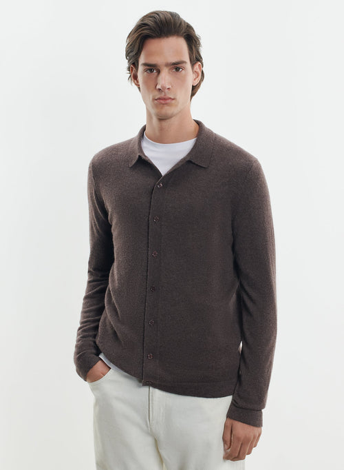 Kaschmir-Strickjacke - MAJESTIC FILATURES