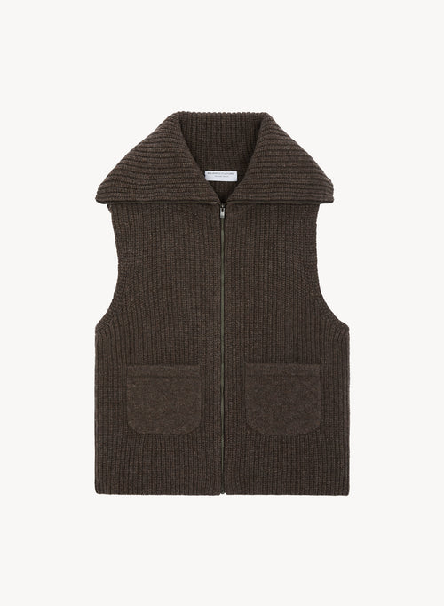Strickjacke aus merinowolle - MAJESTIC FILATURES