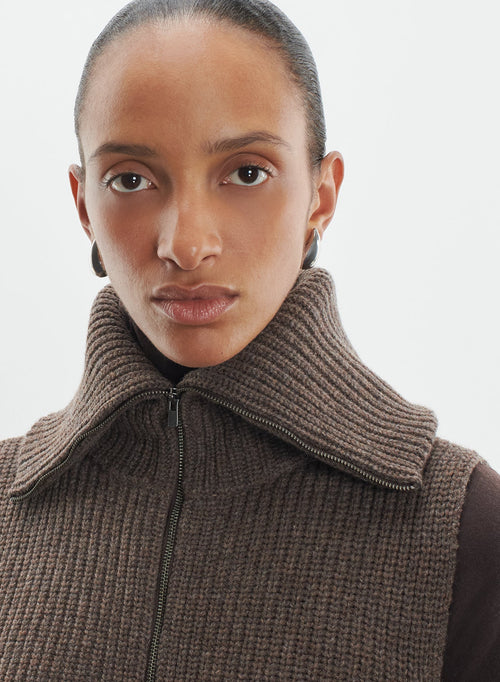Strickjacke aus merinowolle - MAJESTIC FILATURES