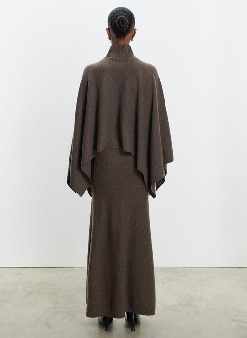 Poncho en laine mérinos - MAJESTIC FILATURES