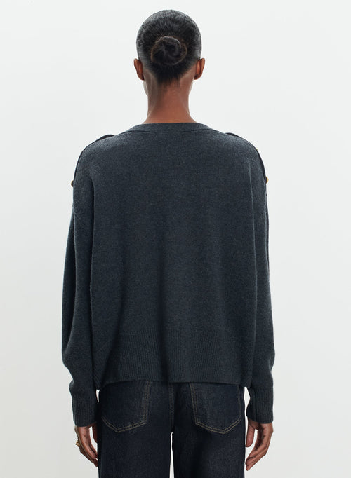 Pull en laine et cachemire - MAJESTIC FILATURES