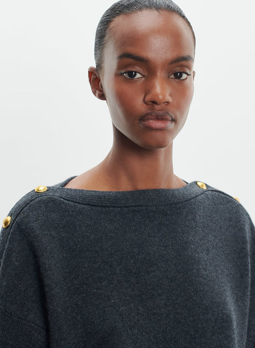 Pull en laine et cachemire - MAJESTIC FILATURES