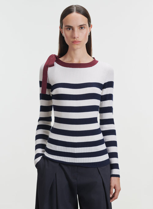 Pull en laine mérinos - MAJESTIC FILATURES