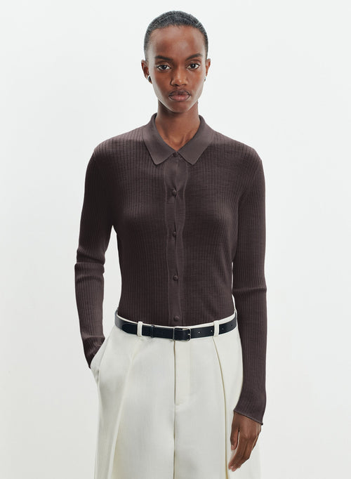 Chemise en laine mérinos - MAJESTIC FILATURES