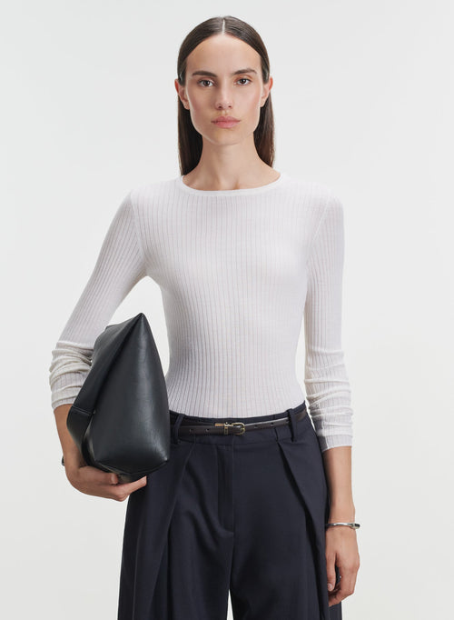 Pull en laine mérinos - MAJESTIC FILATURES