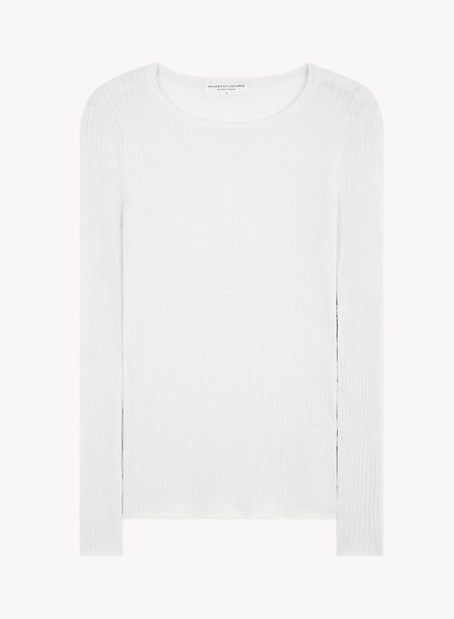 Pull en laine mérinos - MAJESTIC FILATURES