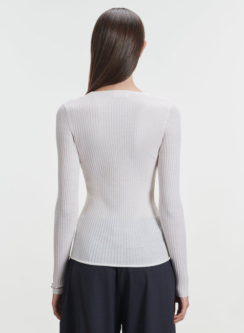 Pull en laine mérinos - MAJESTIC FILATURES