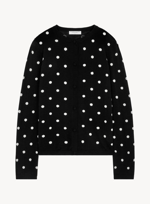 Strickjacke aus wolle und kaschmir - MAJESTIC FILATURES