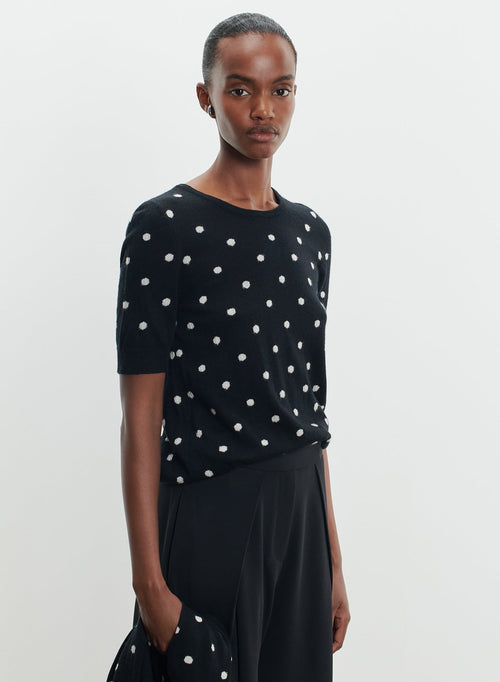 Pull en laine et cachemire - MAJESTIC FILATURES