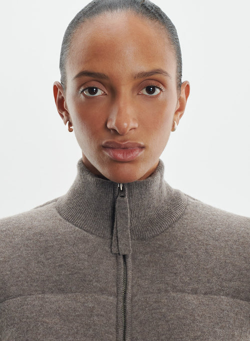 Gilet en laine mérinos et cachemire - MAJESTIC FILATURES