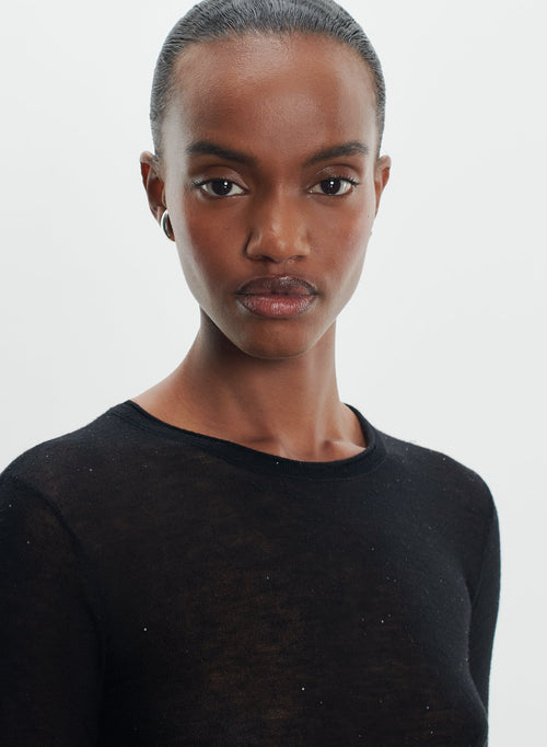 Pull en laine et sequins - MAJESTIC FILATURES