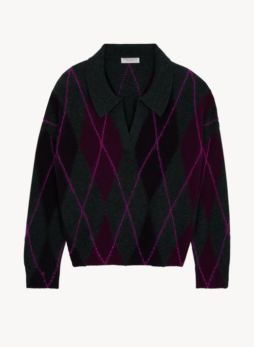 Pull en laine et cachemire - MAJESTIC FILATURES
