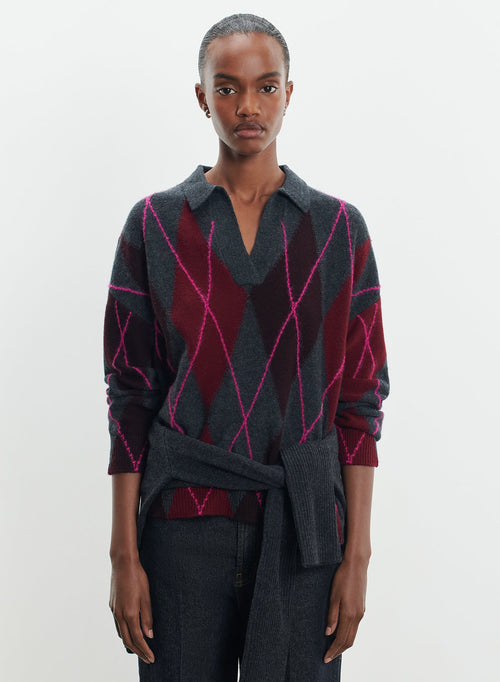 Pull en laine et cachemire - MAJESTIC FILATURES
