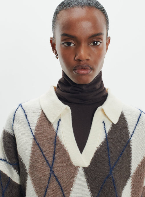 Pull en laine et cachemire - MAJESTIC FILATURES
